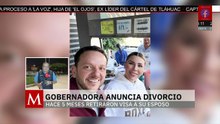 La gobernadora de Baja California, anuncia su divorcio de Carlos Torres, tras retiro de visa