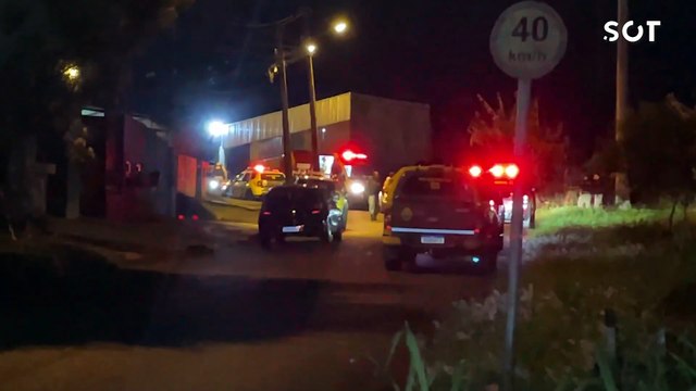 Confronto entre PM e criminosos deixa dois mortos, dois feridos e policial ferido no Bairro Periolo em Cascavel