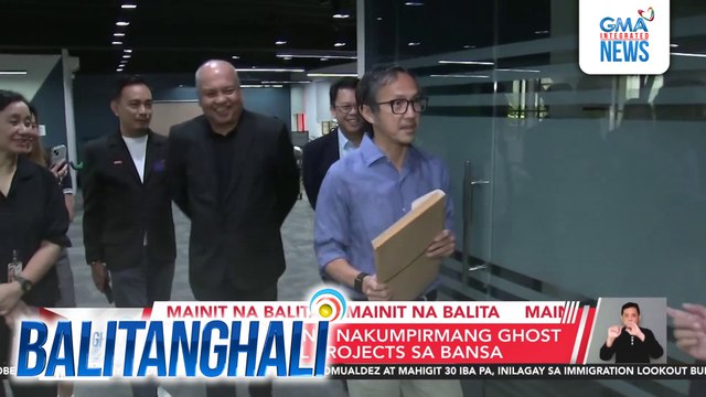 DPWH confirms 421 ghost flood control projects | Balitanghali