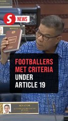 Footballers in FAM-FIFA issue met Constitutional citizenship criteria, says Home Minister