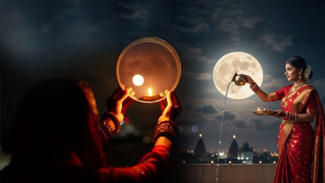 Karwa Chauth Chandra Puja Vidhi 2025: करवा चौथ पर चांद को अर्घ्य कैसे करें,सरल पूजा विधि |Boldsky