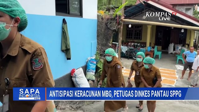 Dinkes Manado Inspeksi SPPG Sebagai Upaya Antisipasi Kasus Keracunan MBG | SAPA PAGI