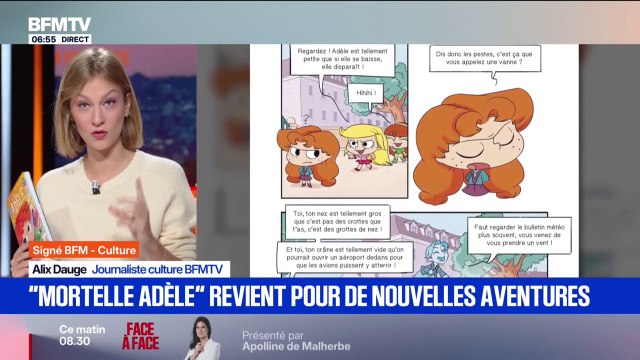 SIGNÉ BFM - Le nouveau tome de Mortelle Adèle sort ce jeudi en librairie