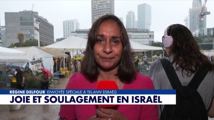 La journaliste Régine Delfour est en duplex depuis Tel-Aviv et parle des effusions de joie en Israël après un premier accord avec le Hamas