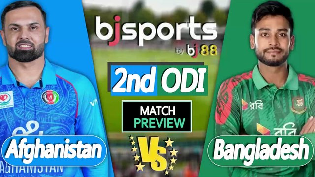 Bangladesh vs Afghanistan 2025 | BAN vs AFG 2nd ODI Match Preview |