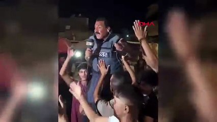 Ateşkes anlaşması sonraı Gazzeliler sokağa döküldü