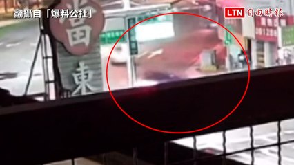 BMW毒駕撞進茶行屋內老婦睡夢中慘死 監視器還原驚悚瞬間