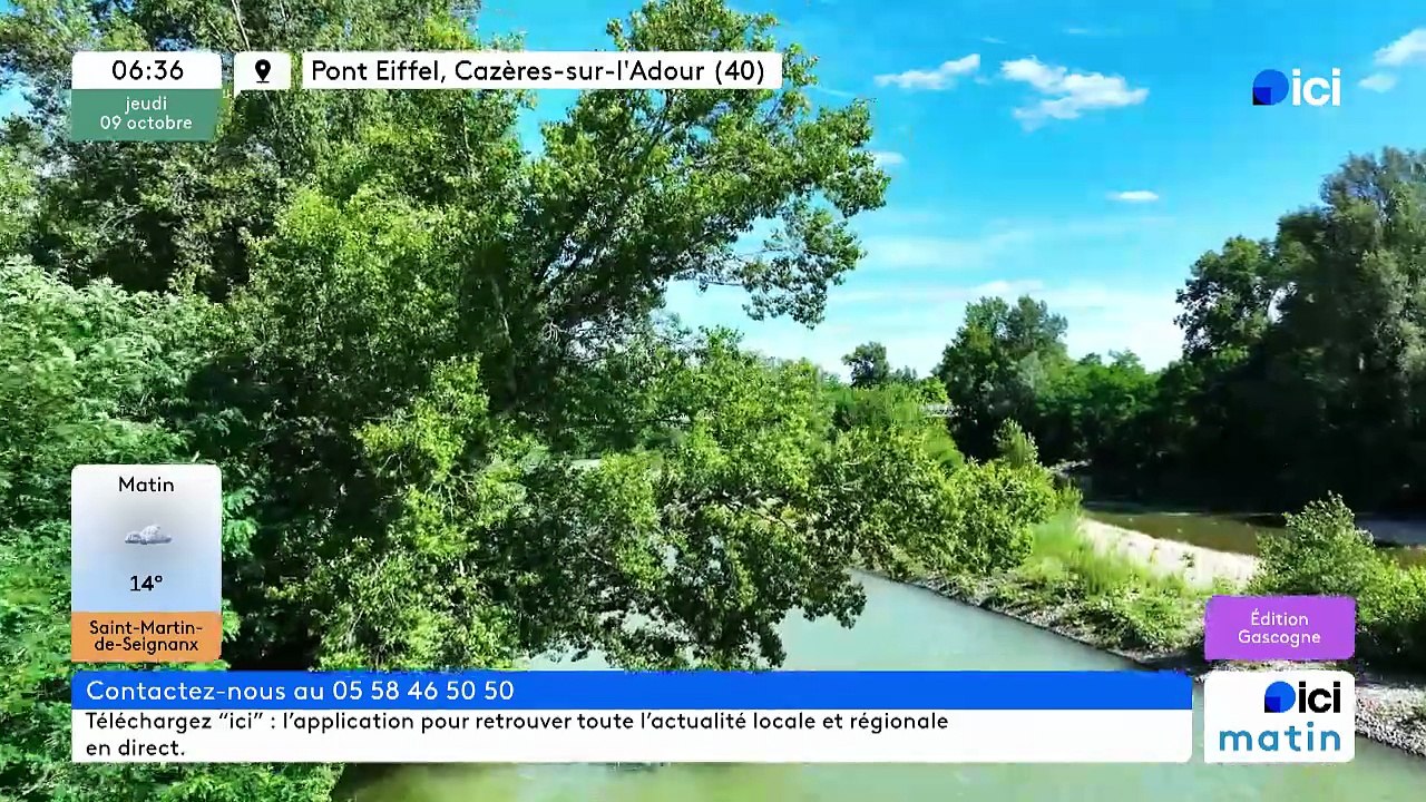 09/10/2025 - ici matin par ici Gascogne en vidéo