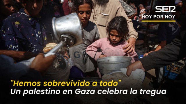 Hemos sobrevivido a todo lo que ha pasado en Gaza : Samer Alwariz, palestino atrapado en la Franja, tras la tregua entre Hamás e Israel