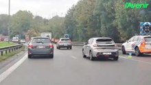 Accident sur l'autoroute à Chaineux