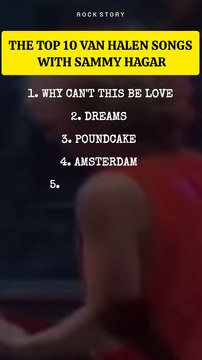 Here are the top 10 Van Halen Songs with Sammy Hagar