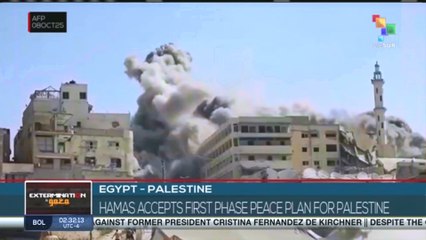 Egypt–Palestine: Hamas accepts first phase peace plan for Palestine