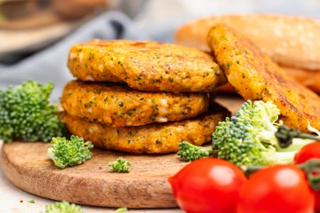 Tortitas de patata y brócoli