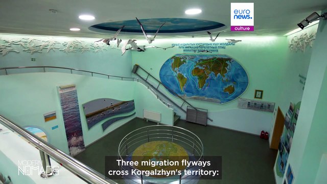 Discover Kazakhstan’s Korgalzhyn Nature Reserve, a haven for thousands of flamingos