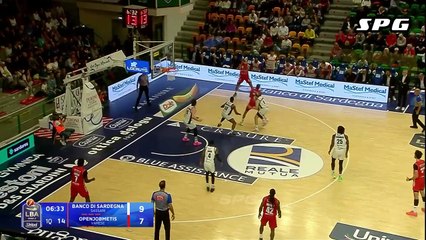 Olivier Nkamhoua Highlights 28 Pts vs Dinamo Sassari