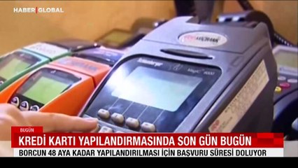 Kredi Kartı Borç Yeniden Yapılandırma Son Gün Bugün! 🕒