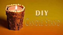 How to Make DIY Candle Stand + More Craft Videos by USP Craft Studios 🕯️🎨