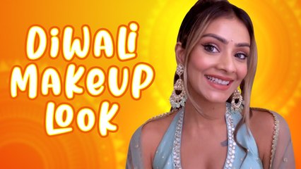 DIWALI MAKEUP LOOK & HAIRSTYLE | Indian Festival Makeup Tutorial 2025 | Foxy Makeup Tips 💄✨