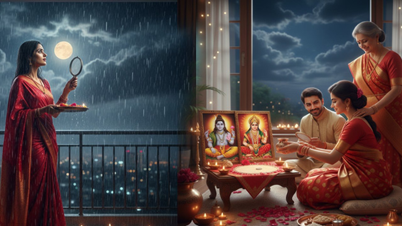 Karwa Chauth 2025: चांद ना दिखें तो कैसे करें करवाचौथ पूजा,अर्घ्य कैसे दें,व्रत कैसे खोलें |Boldsky