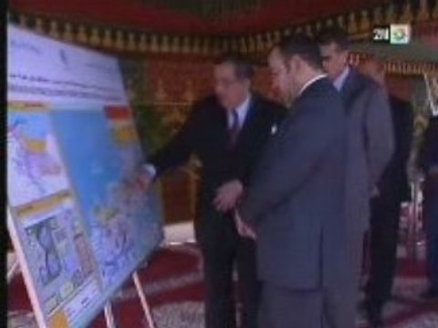 Inauguration du barage Tanger Med