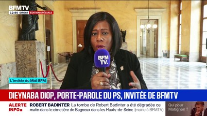 Dieynaba Diop: "Le Parti socialiste ne participera pas à un gouvernement dont le Premier ministre ne serait pas de gauche"