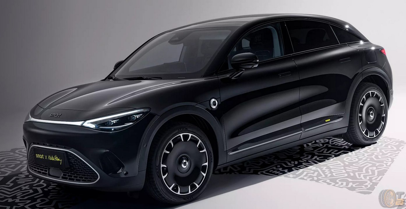 Exklusive smart #3 Keith Haring Edition enthüllt – Kunst trifft Elektromobilität