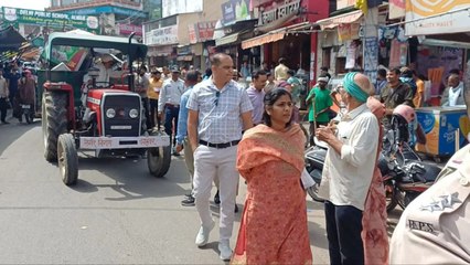 त्योहारी सीजन में अतिक्रमण पर अलवर नगर निगम की कार्रवाई
