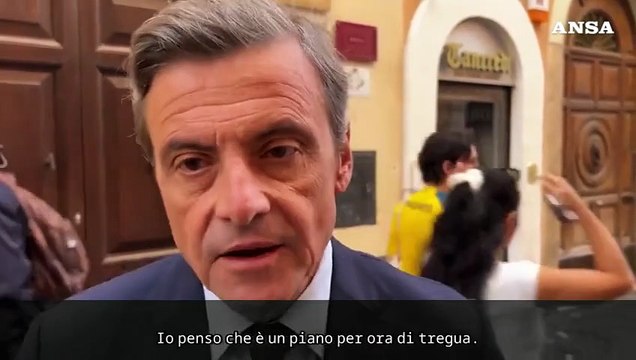 MO, Calenda: Tregua importantissima, ora Ue faccia rispettare il piano