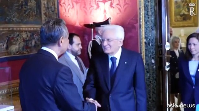 Il Presidente Mattarella incontra Wang Yi ministro degli Esteri cinese