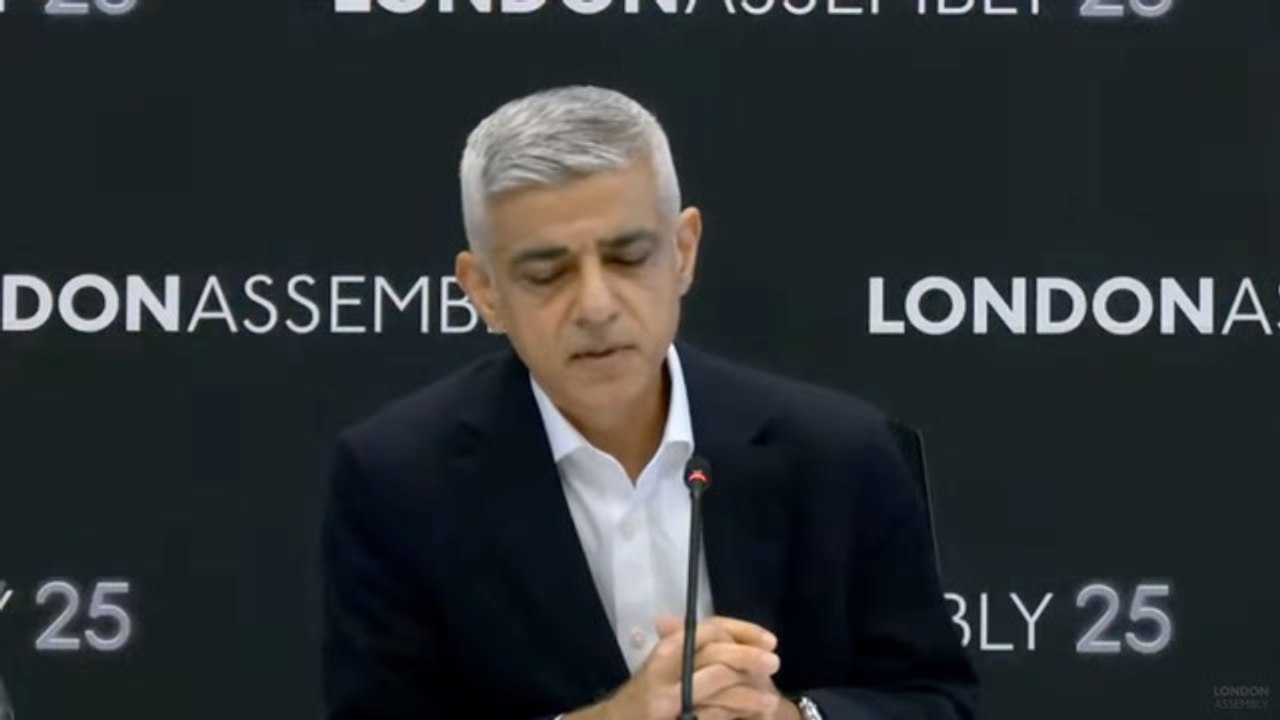 Sadiq Khan and Susan Hall row about Palestine protests at Mayor’s Question Time