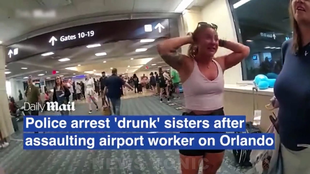 Drunk NJ Sisters Arrested after Meltdown for Being Kicked off Frontier Airlines Flight, Attacking Worker