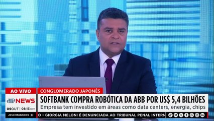 Softbank compra robótica da ABB por US$ 5,4 bilhões; Bruno Meyer comenta