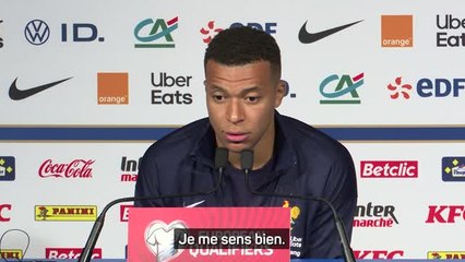 Bleus - Mbappé : "Moi, je veux jouer"