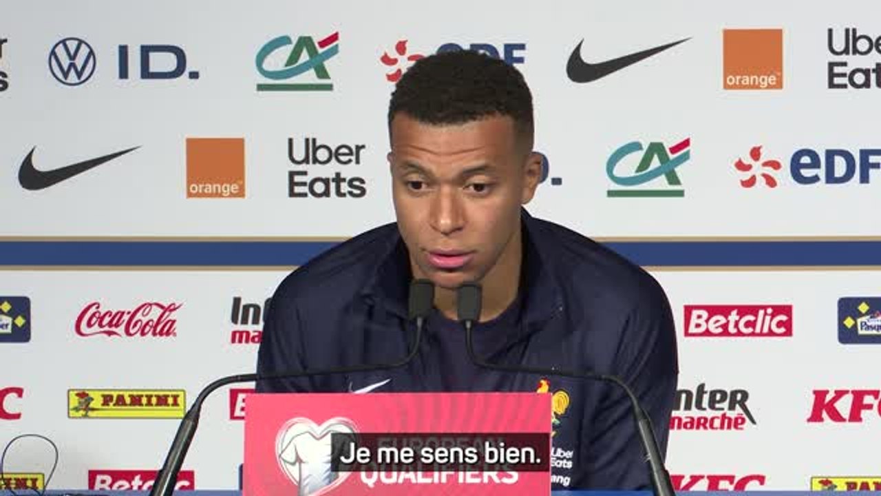 Bleus - Mbappé : "Moi, je veux jouer"