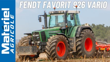 2 Fendt Favorit 926 Vario au déchaumage 😎