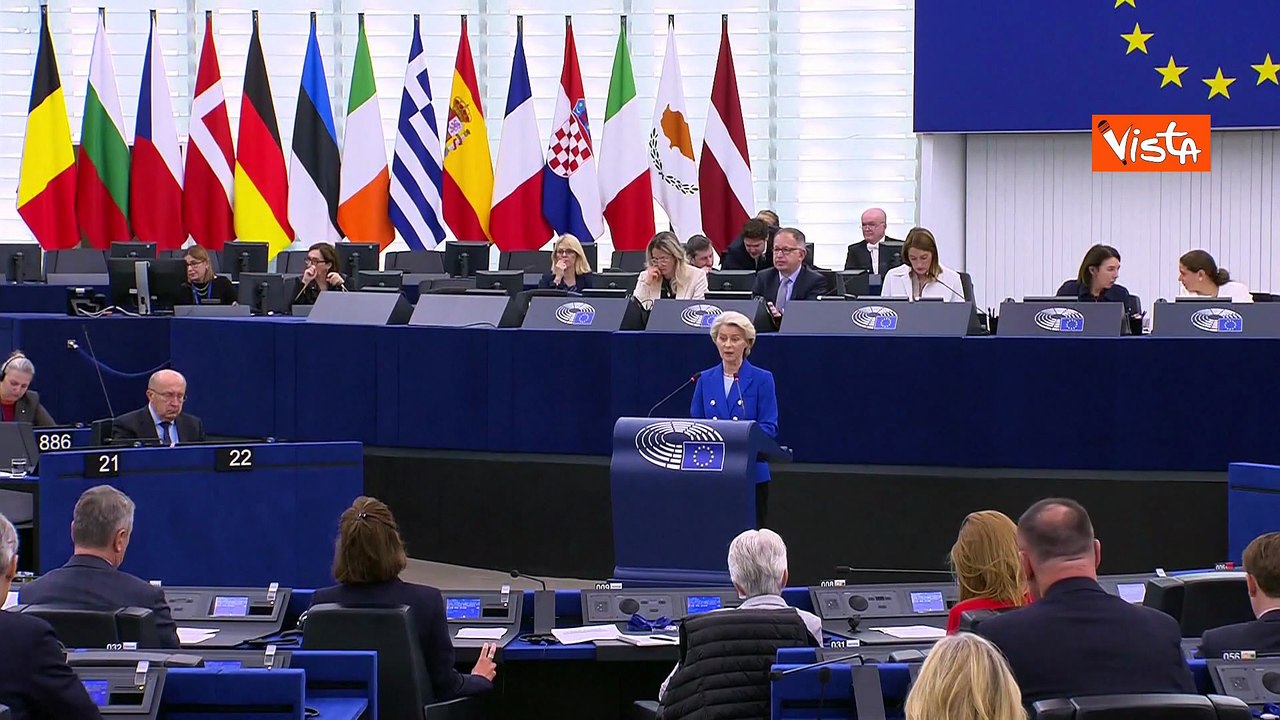 Von der Leyen: Muro di droni soluzione per la sicurezza dello spazio aereo Ue