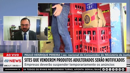 Sites que vendem itens usados em adulteração de bebidas serão notificados; secretário comenta