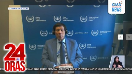 Legal Rep. ng Office of the Public Counsel for the Victims, nakiusap na ibasura ang hiling na indefinite adjournment ng defense team ni Ex-Pres. Duterte | 24 Oras