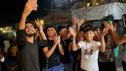 "Nous sommes heureux" : à Gaza, la joie des Palestiniens après l'annonce d'un cessez-le-feu