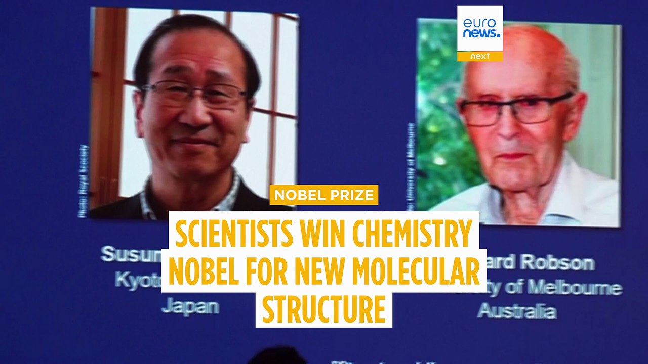 Three scientists win Nobel Prize in chemistry for creating new molecular structure