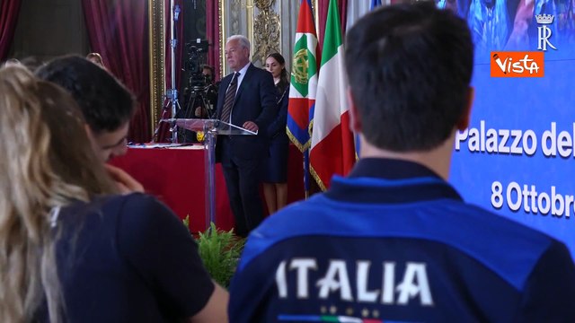 Ct squadra volley femminile Velasco al Quirinale: Italia campione perché diversità rende più forti