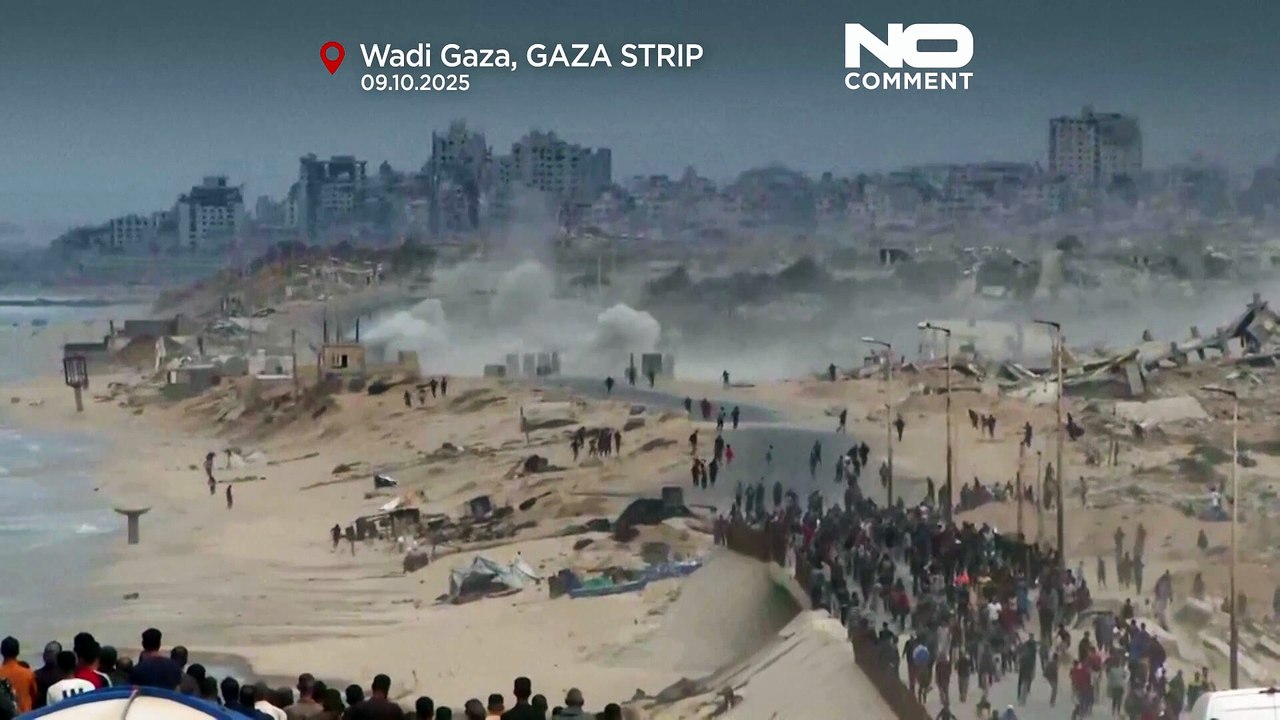 Israeli strikes continue in Gaza despite announcement of ceasefire deal