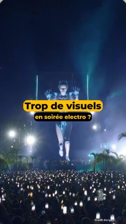 Est-ce qu’il y a trop de visuels en soirée ?