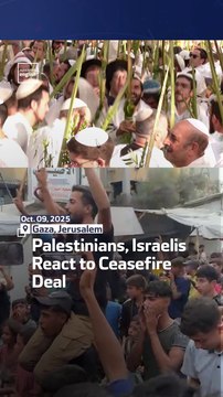 Palestinians, Israelis React to Ceasefire Deal