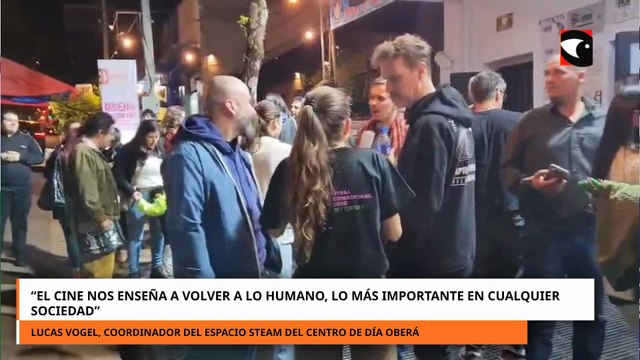 “El cine nos enseña a volver a lo humano, lo más importante en cualquier sociedad”.mp4