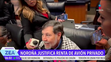 Fernández Noroña renta un avión privado para una gira de trabajo por Coahuila