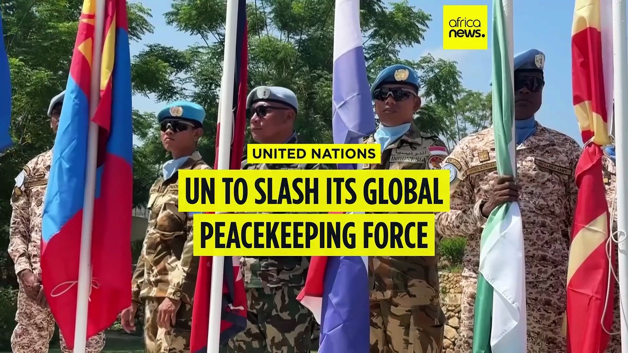 UN to slash global peacekeeping force, amid US funding cuts