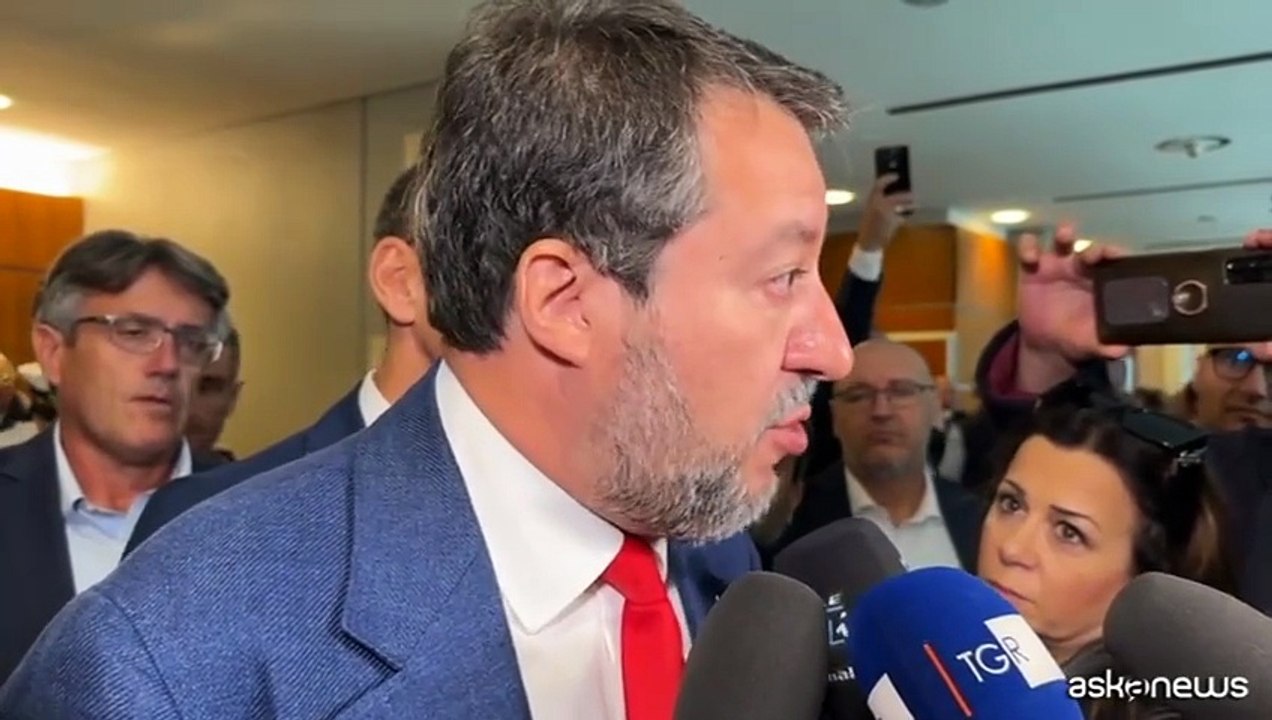 Gaza, Salvini: grazie a Trump per pace, senza di lui solo sangue