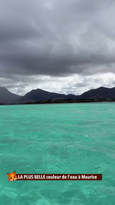 LA PLUS BELLE couleur de l'eau à Maurice