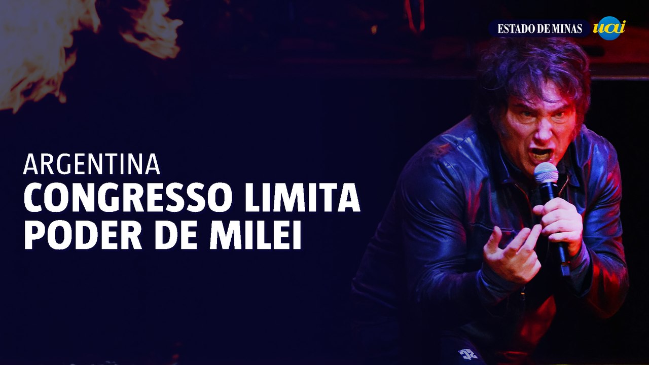Congresso Argentino limita poder de Milei